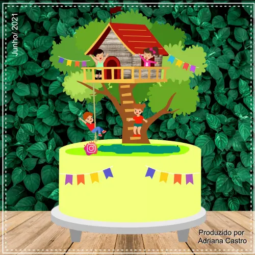 Arquivo de Corte Topo de Bolo - Casa