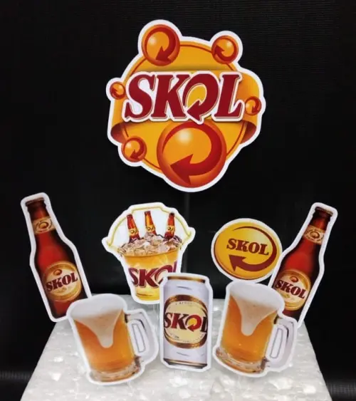 Arquivo de Corte Topo de Bolo - Cerveja