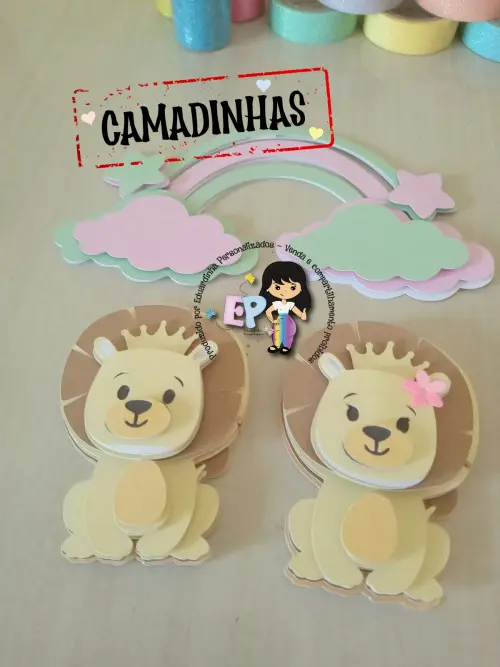 Arquivo de Corte Topo de Bolo - Chá Revelação