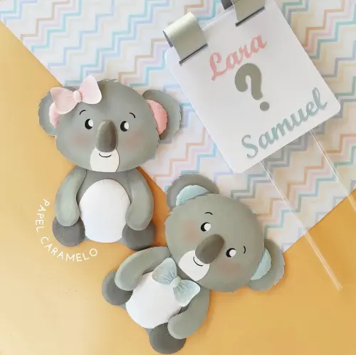 Arquivo de Corte Topo de Bolo - Chá Revelação