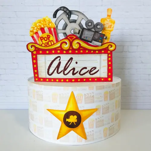 Arquivo de Corte Topo de Bolo - Cinema / Hollywood