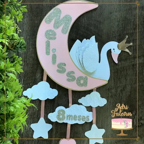 Arquivo de Corte Topo de Bolo - Cisne