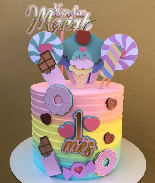 Arquivo de Corte Topo de Bolo - Confeitaria