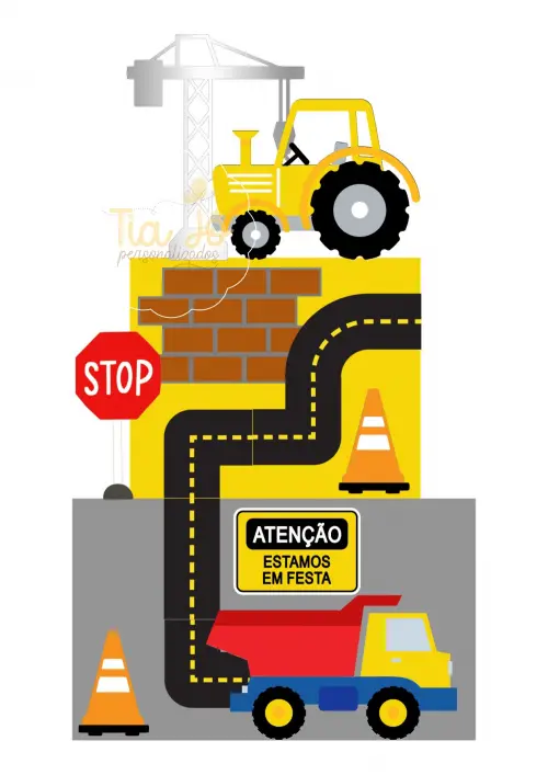Arquivo de Corte Topo de Bolo - Construção