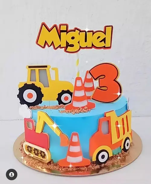 Arquivo de Corte Topo de Bolo - Construção