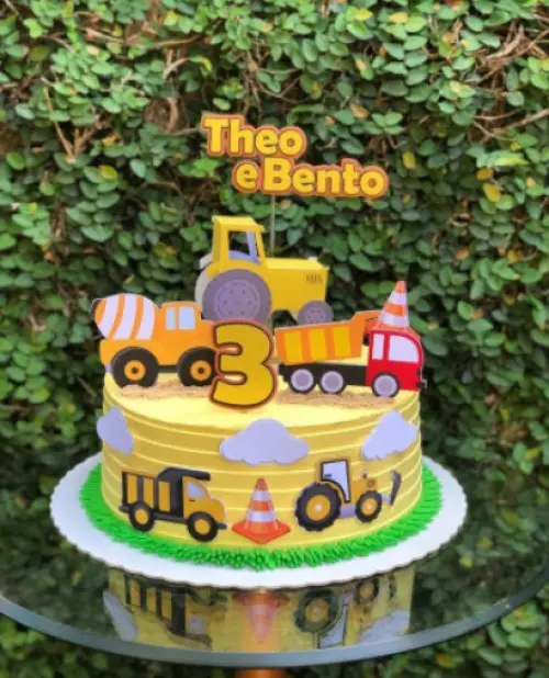 Arquivo de Corte Topo de Bolo - Construção