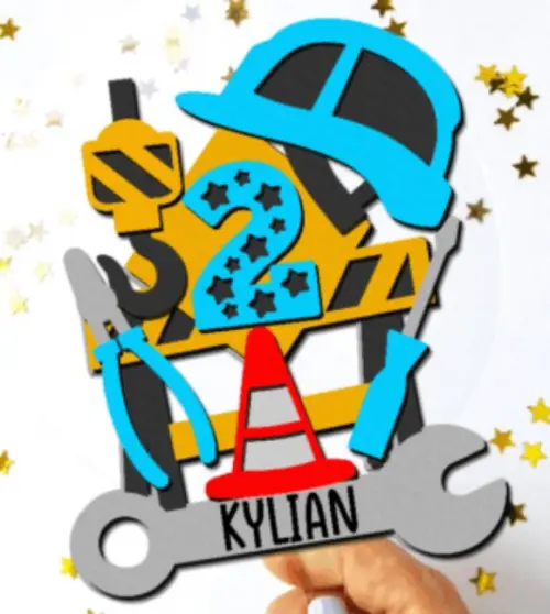 Arquivo de Corte Topo de Bolo - Construção