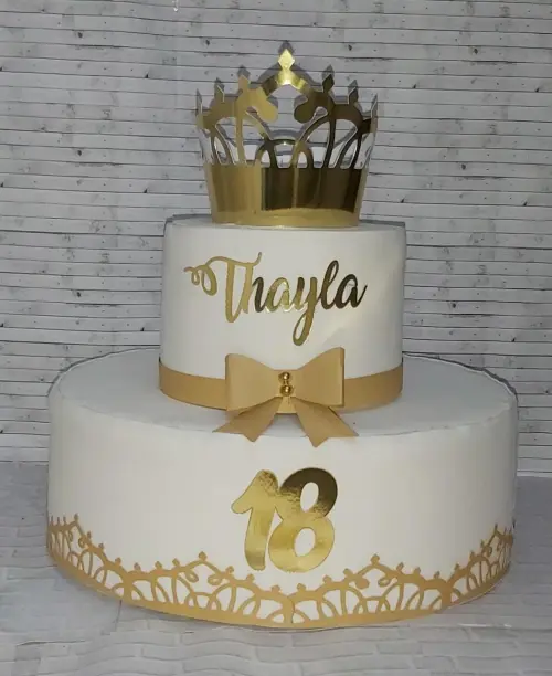 Arquivo de Corte Topo de Bolo - Coroa / Realeza