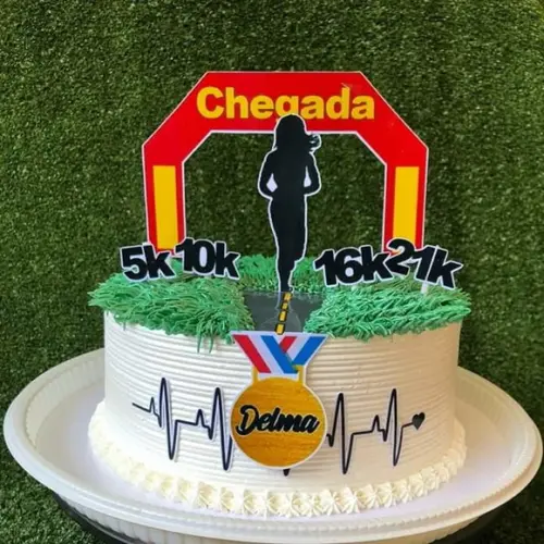 Arquivo de Corte Topo de Bolo - Corrida / Maratona