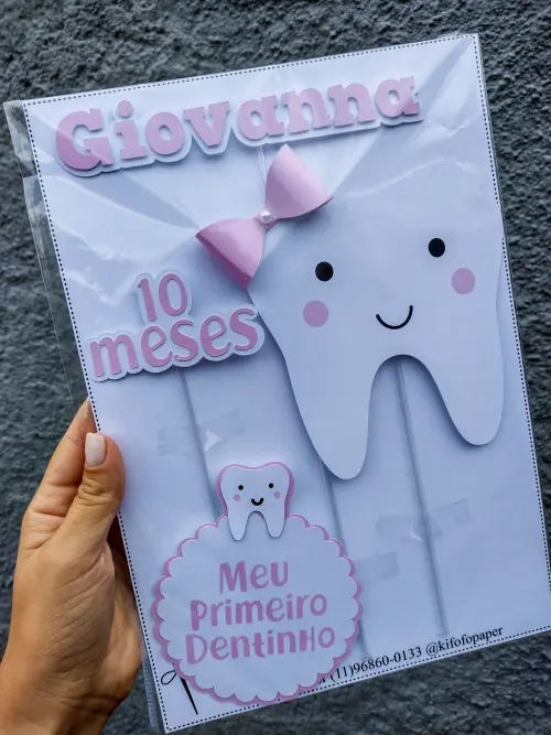 Arquivo de Corte Topo de Bolo - Dentinho