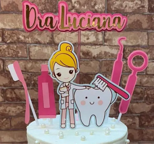 Arquivo de Corte Topo de Bolo - Dentista