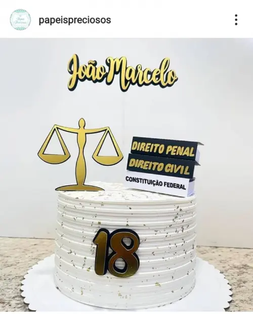 Arquivo de Corte Topo de Bolo - Direito