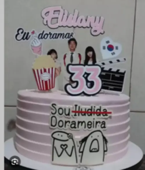 Arquivo de Corte Topo de Bolo - Dorama