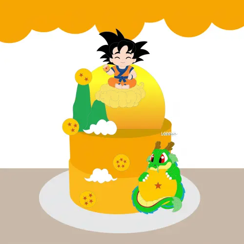 Arquivo de Corte Topo de Bolo - Dragon Ball