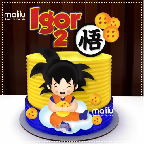 Arquivo de Corte Topo de Bolo - Dragon Ball