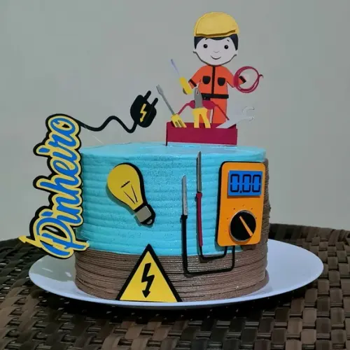 Arquivo de Corte Topo de Bolo - Eletricista