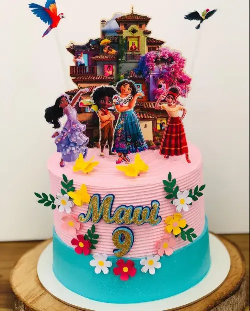 Arquivo de Corte Topo de Bolo - Encanto