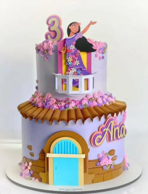 Arquivo de Corte Topo de Bolo - Encanto