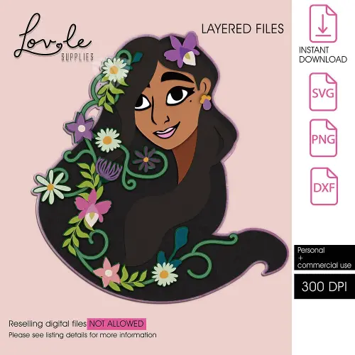 Arquivo de Corte Topo de Bolo - Encanto