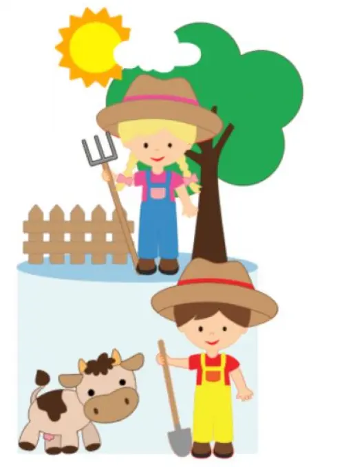 Arquivo de Corte Topo de Bolo - Fazendinha