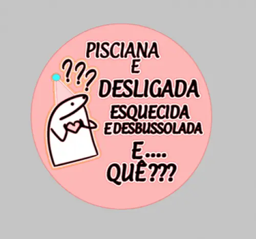 Arquivo de Corte Topo de Bolo - Flork (Bentô Cake)