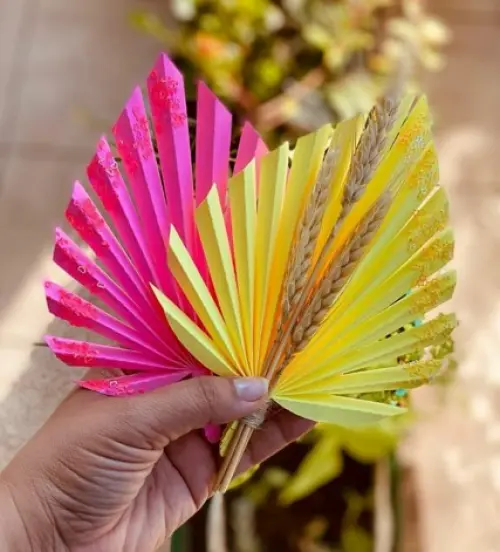 Arquivo de Corte Topo de Bolo - Folhas Plissada