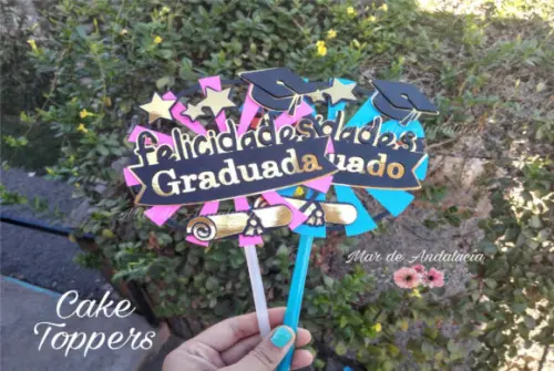 Arquivo de Corte Topo de Bolo - Formatura