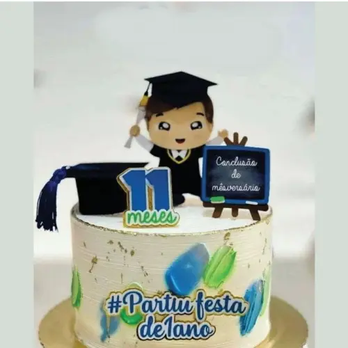 Arquivo de Corte Topo de Bolo - Formatura