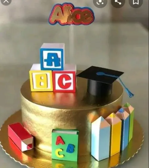 Arquivo de Corte Topo de Bolo - Formatura