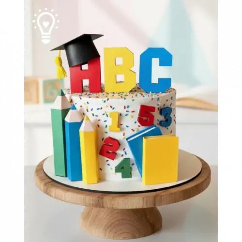 Arquivo de Corte Topo de Bolo - Formatura