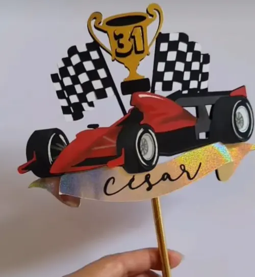 Arquivo de Corte Topo de Bolo - Formula 1