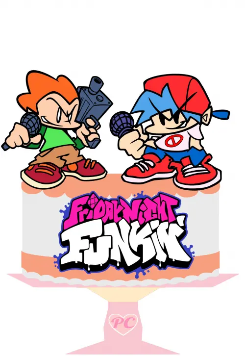 Arquivo de Corte Topo de Bolo - Friday Night Funkin