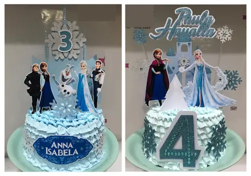 Arquivo de Corte Topo de Bolo - Frozen