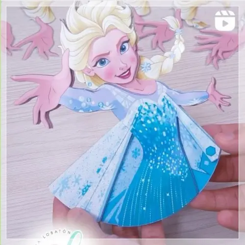 Arquivo de Corte Topo de Bolo - Frozen