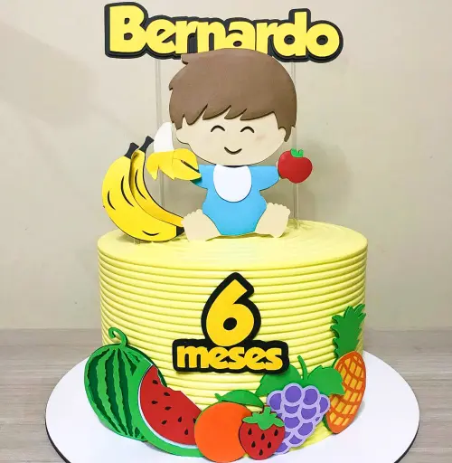 Arquivo de Corte Topo de Bolo - Frutas