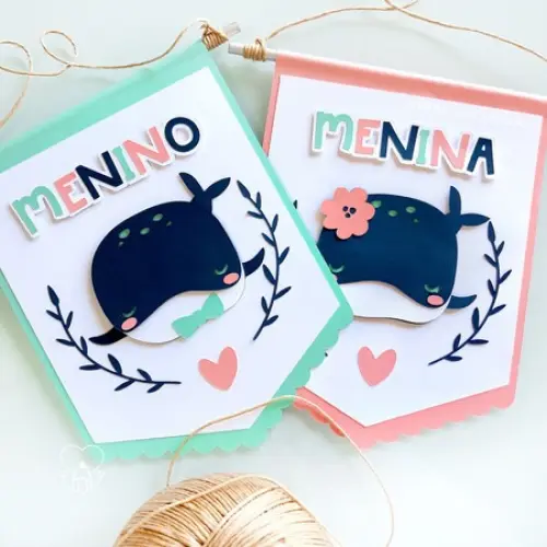 Arquivo de Corte Topo de Bolo - Fundo do Mar