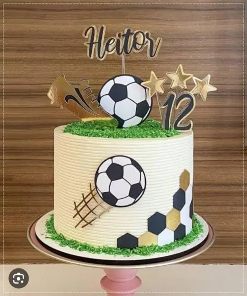 Arquivo de Corte Topo de Bolo - Futebol