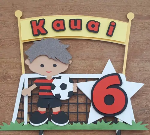 Arquivo de Corte Topo de Bolo - Futebol