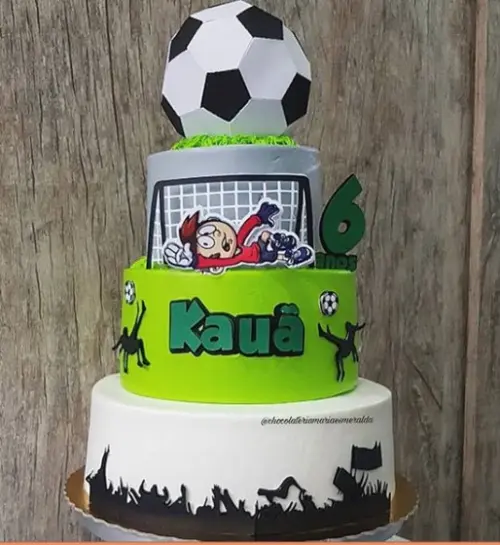 Arquivo de Corte Topo de Bolo - Futebol