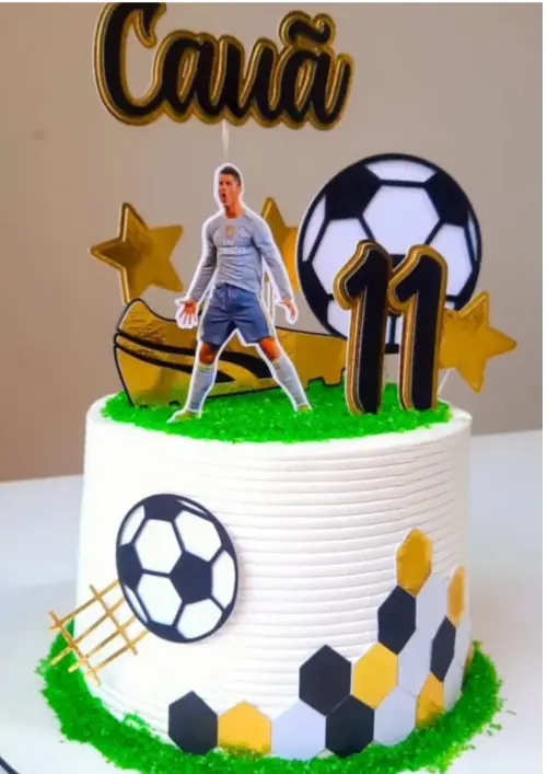 Arquivo de Corte Topo de Bolo - Futebol