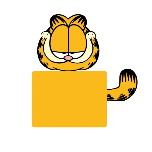 Arquivo de Corte Topo de Bolo - Garfield