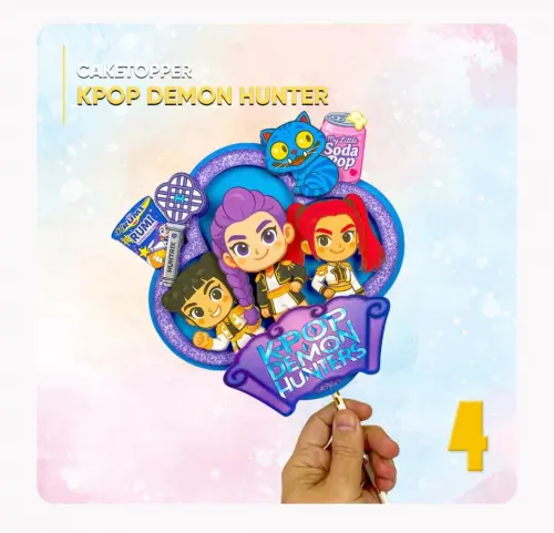 Arquivo de Corte Topo de Bolo - Guerreiras do K-Pop