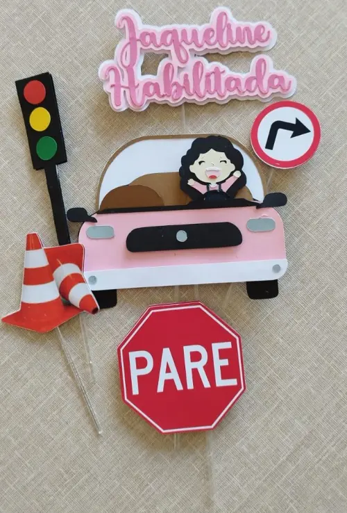 Arquivo de Corte Topo de Bolo - Habilitada