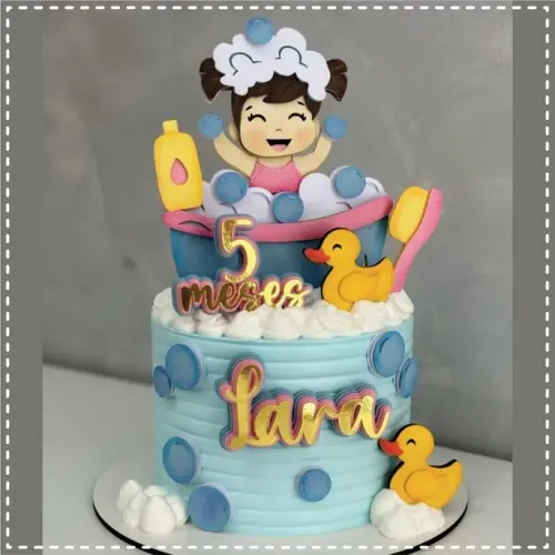 Arquivo de Corte Topo de Bolo - Hora do Banho