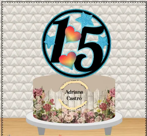 Arquivo de Corte Topo de Bolo - Idade 30tei