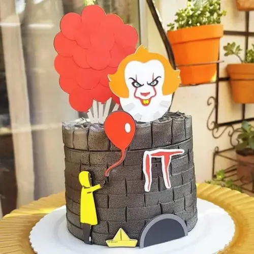 Arquivo de Corte Topo de Bolo - It a Coisa