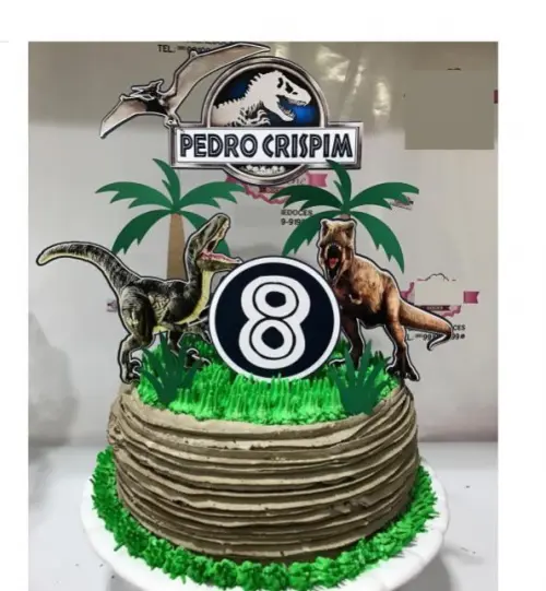 Arquivo de Corte Topo de Bolo - Jurassic Park