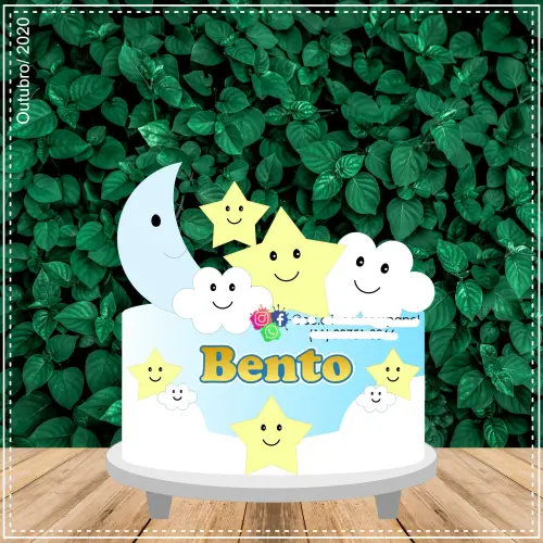 Arquivo de Corte Topo de Bolo - Ladrão de Sono