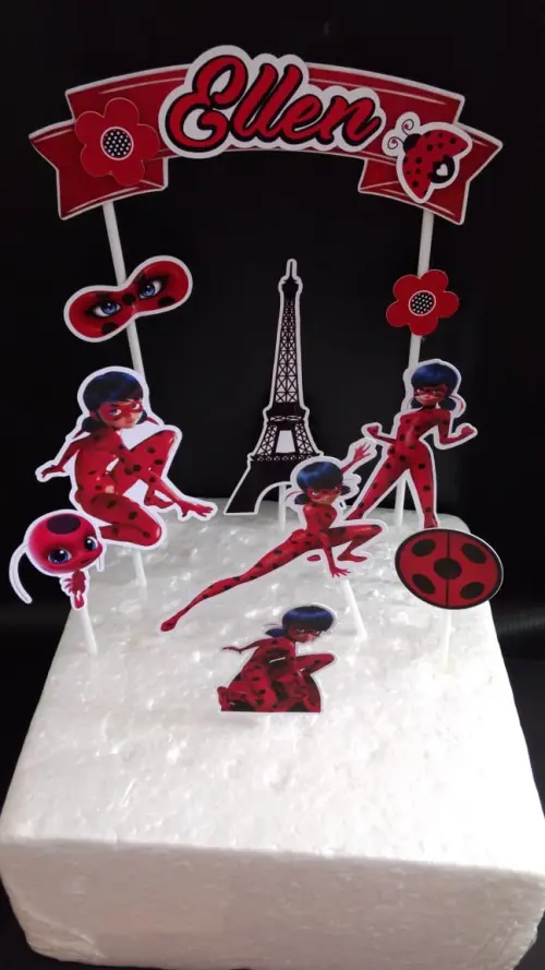 Arquivo de Corte Topo de Bolo - Leidy bug