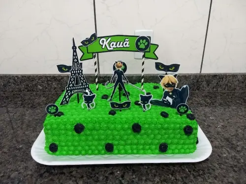 Arquivo de Corte Topo de Bolo - Leidy bug / cat noir